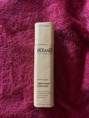 ATTITUDE Phyto-Glow Night Cream 1 oz By Oceanly