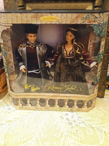 Ken & Barbie as Romeo and Juliet ~ First In A Series ~ together forever ~ New 🌹