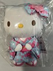 Hello Kitty Sanrio plush doll S size Sakura Kimono Japan Cherry Bloosom