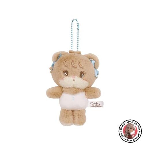 NEW Mikko Illustrations Mascot Keychain Latte | eBay