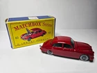 Vintage Matchbox Lesney No. 65 Jaguar 3.8 Sedan with Original Box