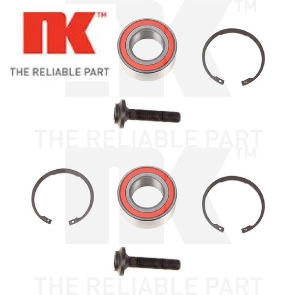 2X Radlagersatz NK 754724 2 Radlager Satz Links Rechts-image