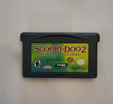 Scooby-Doo 2 Monsters Unleashed (Nintendo GBA, 2004) Authentic Tested Excellent