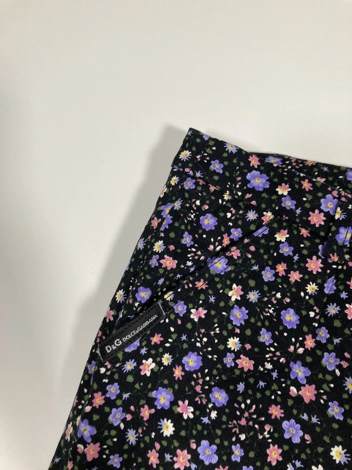 Pantalón DOLCE & GABBANA - W30 L32 - Floral - Excelente Estado - Mujer’s Foto 4 de 4