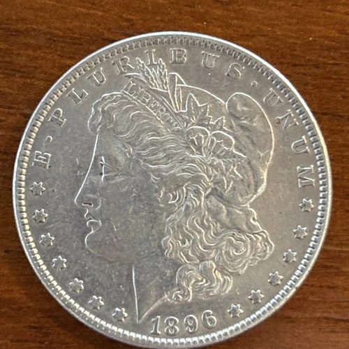 1896 Morgan Silver Dollar Philadelphia Mint, XF Details
