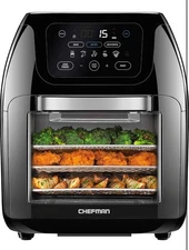 Chefman Multi-Functional Air Fryer 10L - Black - RJ38-10-RDO-V2