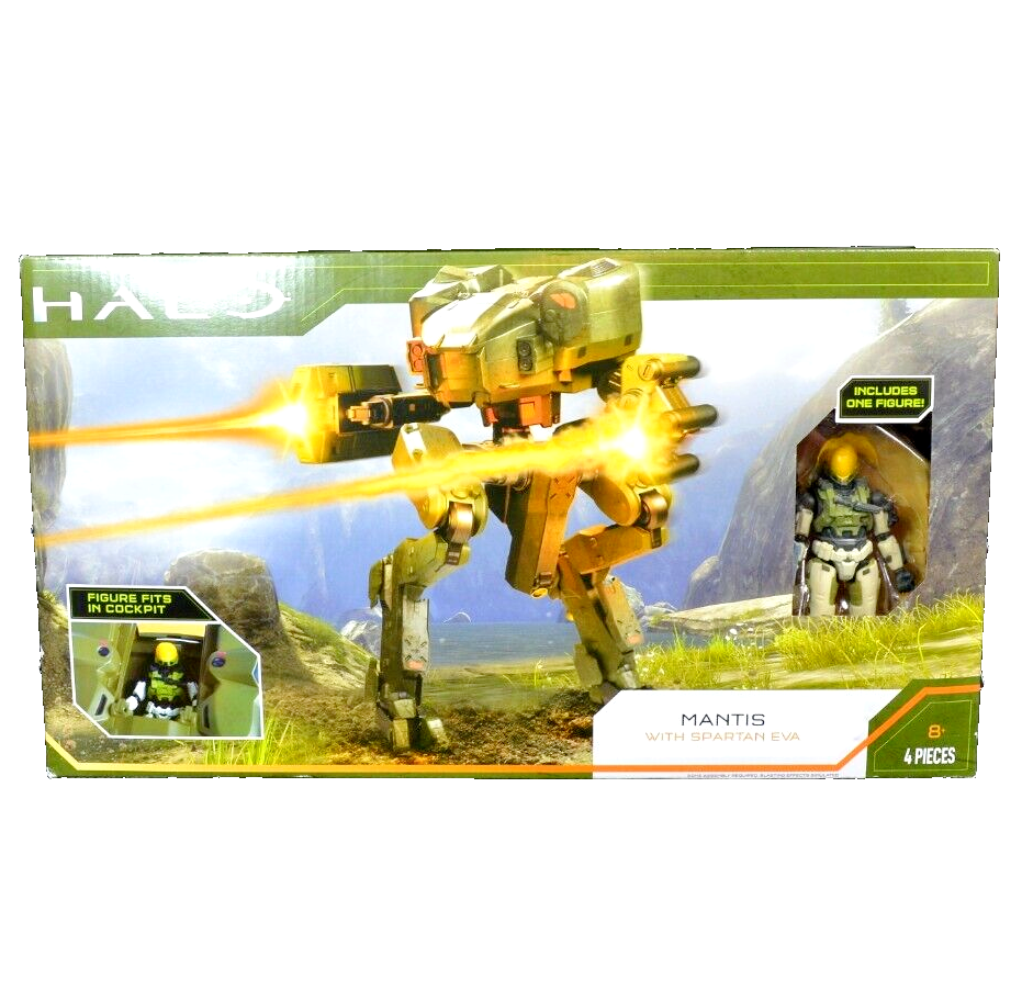 Jazwares World of HALO - MANTIS With SPARTAN EVA - Mech & Action