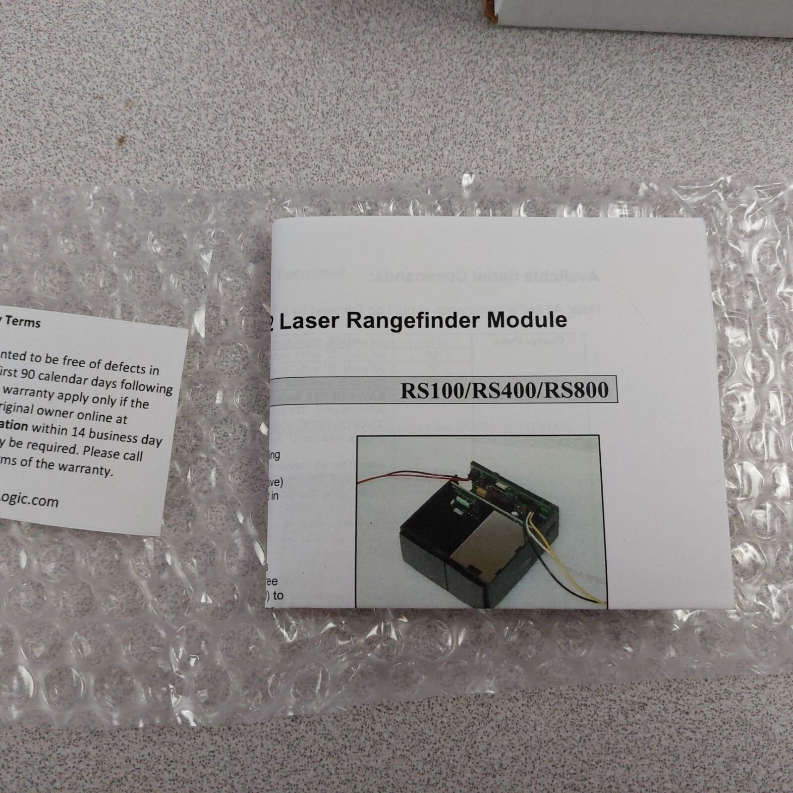 Opti Logic RS100 Laser Rangefinder Module RS232 Comp Port NIB NEW READ ...