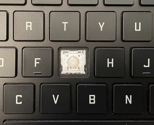 Keyboard Replacement Keys for HP Omen 15-EN Gaming Laptops UK Layout Backlit - Picture 4 of 12