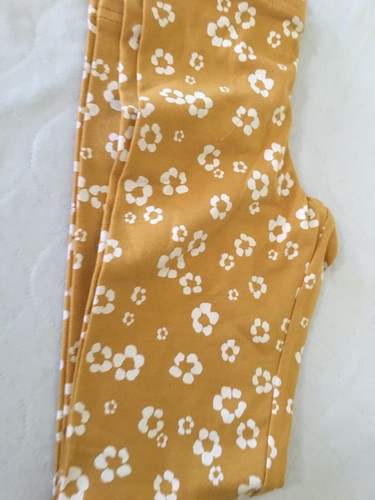 New Old Navy Girls Floral Leggings Built in tough Yellow u pick - Picture 2 of 4