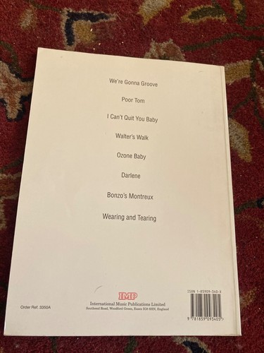 Led Zeppelin Coda Gitarre/Klavier/Bass/Schlagzeug Tab Songbook SELTEN NOS Versand morgen - Bild 2 von 2
