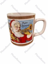 Vintage Santa Claus St Nicholas Circa 1915 Christmas Coffee Tea Cocoa Mug 1985