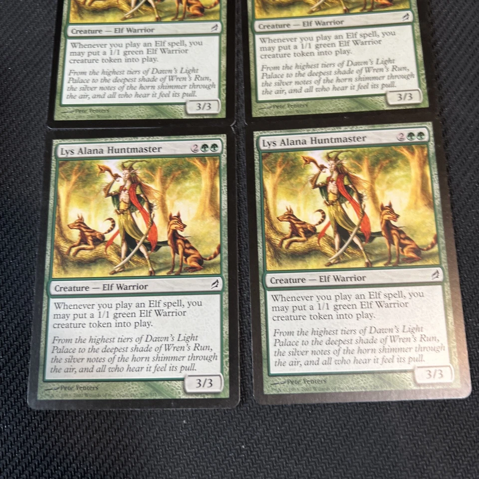 Lys Alana Huntmaster Magic The Gathering Mtg Lorwyn Card 4 - Image 3 of 4