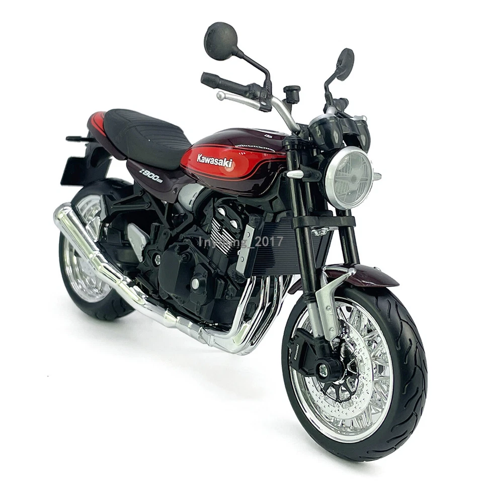 1/12 Scale Kawasaki Z900RS Motorcycle Model Diecast Toys for Boys Kids Gifts Red - Image 3 of 4