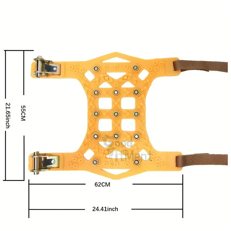 For Nissan Frontier Pickup 2005-22 6x Snow Chains Tire Chain Anti Slip Anti-Skid Foto 3 de 4