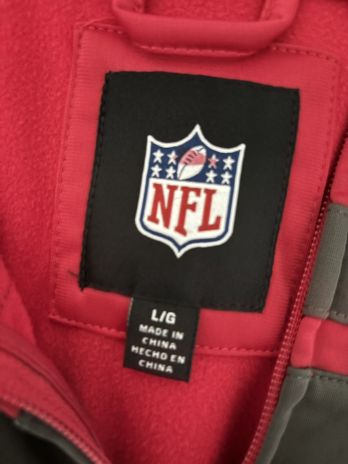 Officially Licensed NFL Interception Full Zip Tra… - image 4