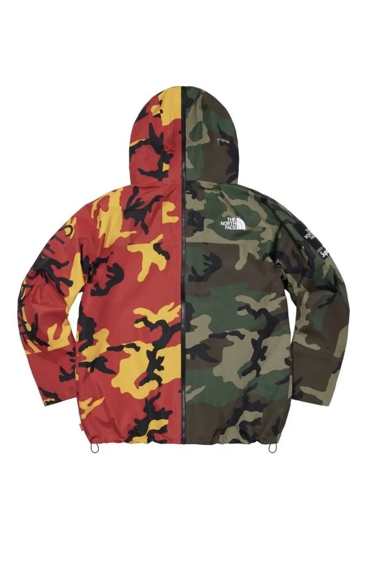 Supreme / The North Face split taped seam shell jacket - LARGE | eBay 