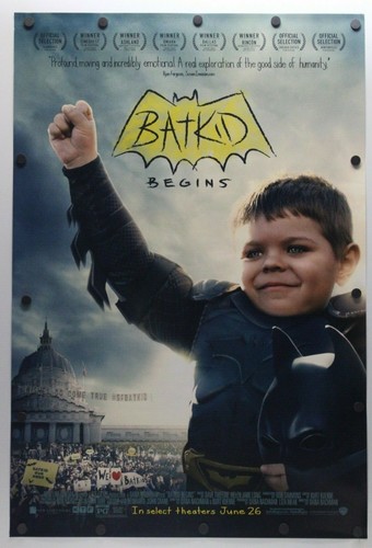 Batkid Begins 2015 Double Sided Original Movie Poster 27" x 40"