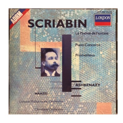 LORIN MAAZEL - Scriabin Le Poeme De L'Extase Piano Concerto ASHKENAZY CD