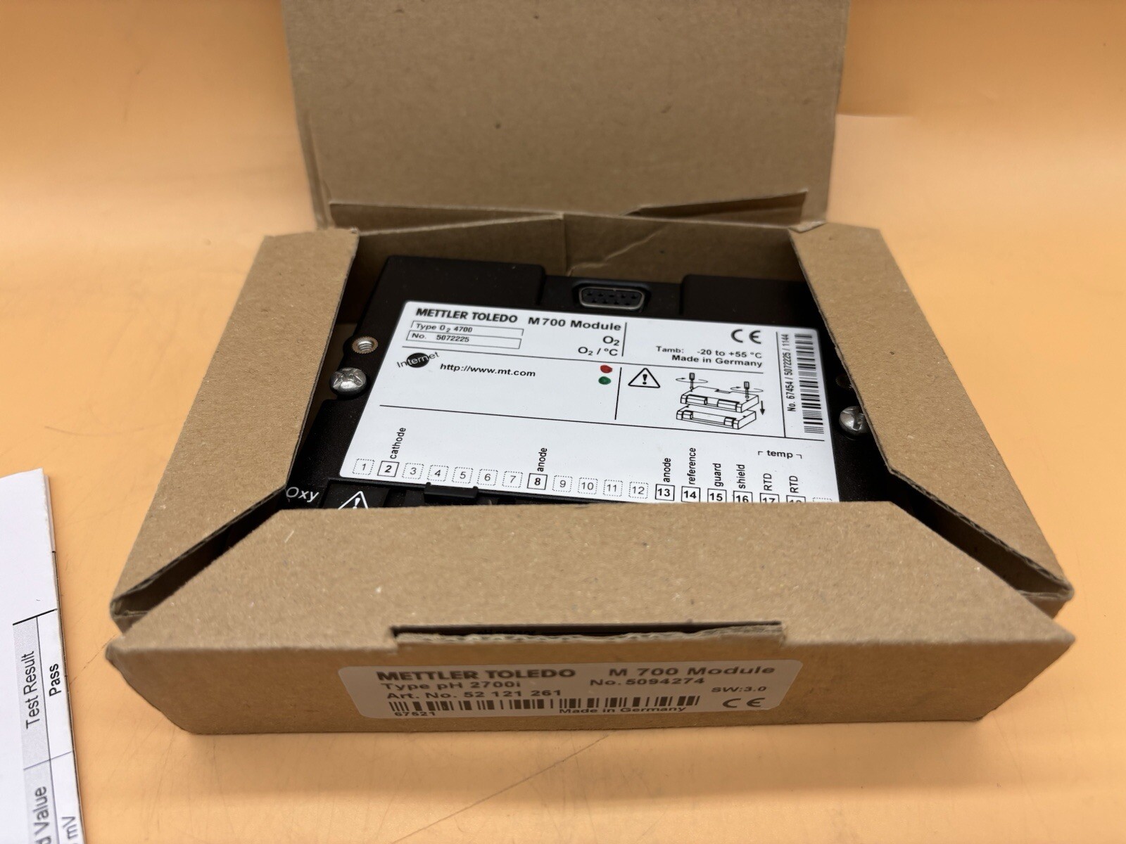 Module pH 2700i Mettler Toledo M 700 transmetteur de mesure pour sonde pH