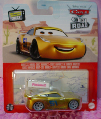 2022 Disney PIXAR Cars On the Road    RUSTEZE DINOCO CRUZ RAMIREZ #51 Gold 