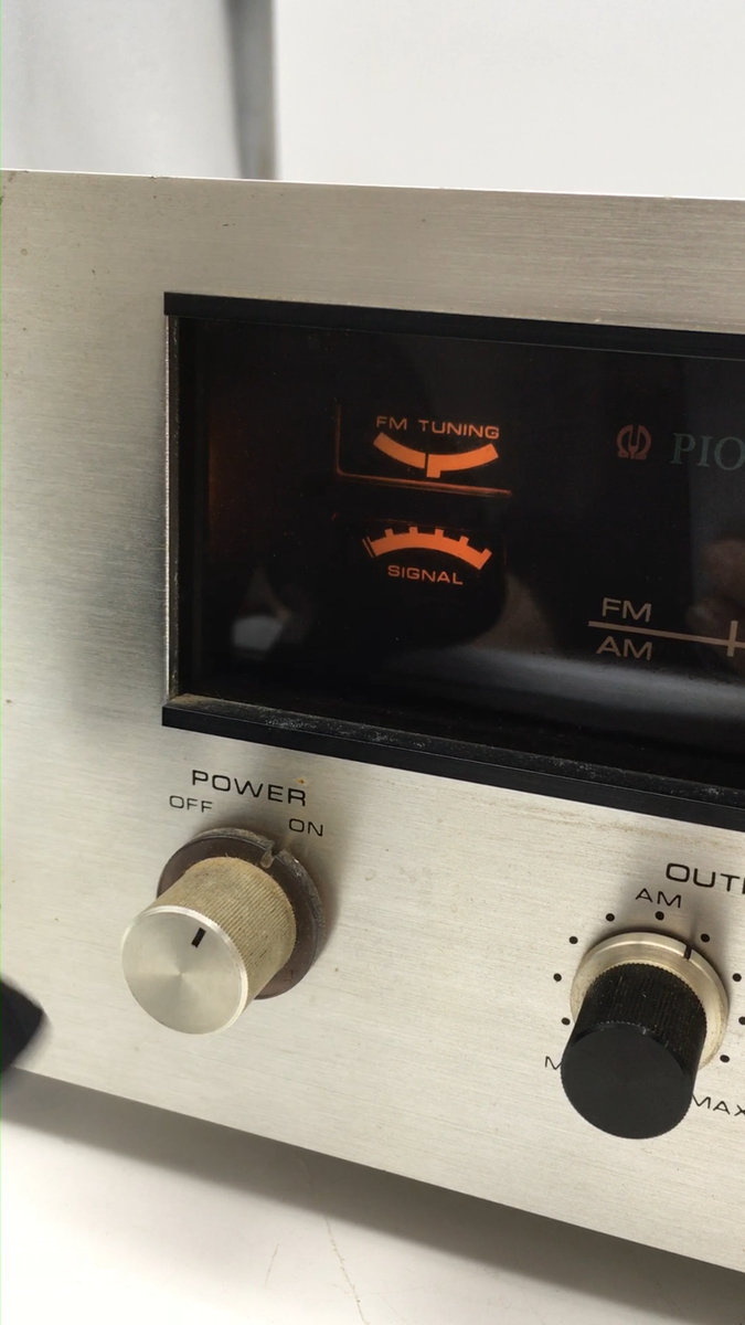 Pioneer Stereo Tuner TX-90（製造番号：QB 6285） Pioneer Stereo Tuner TX-90（製造番号：QB 6285）