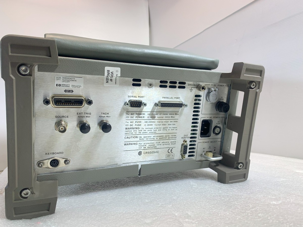 HP HEWLETT PACKARD 35670A ,OPT: 1C21D21D4AAY6 UFCUFF HP HEWLETT PACKARD 35670A ,OPT: 1C21D21D4AAY6 UFCUFF
