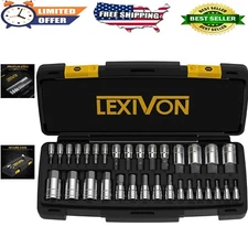 Master HEX Bit Socket Set, 32-Piece  S2 Steel | Durable Storage Case
