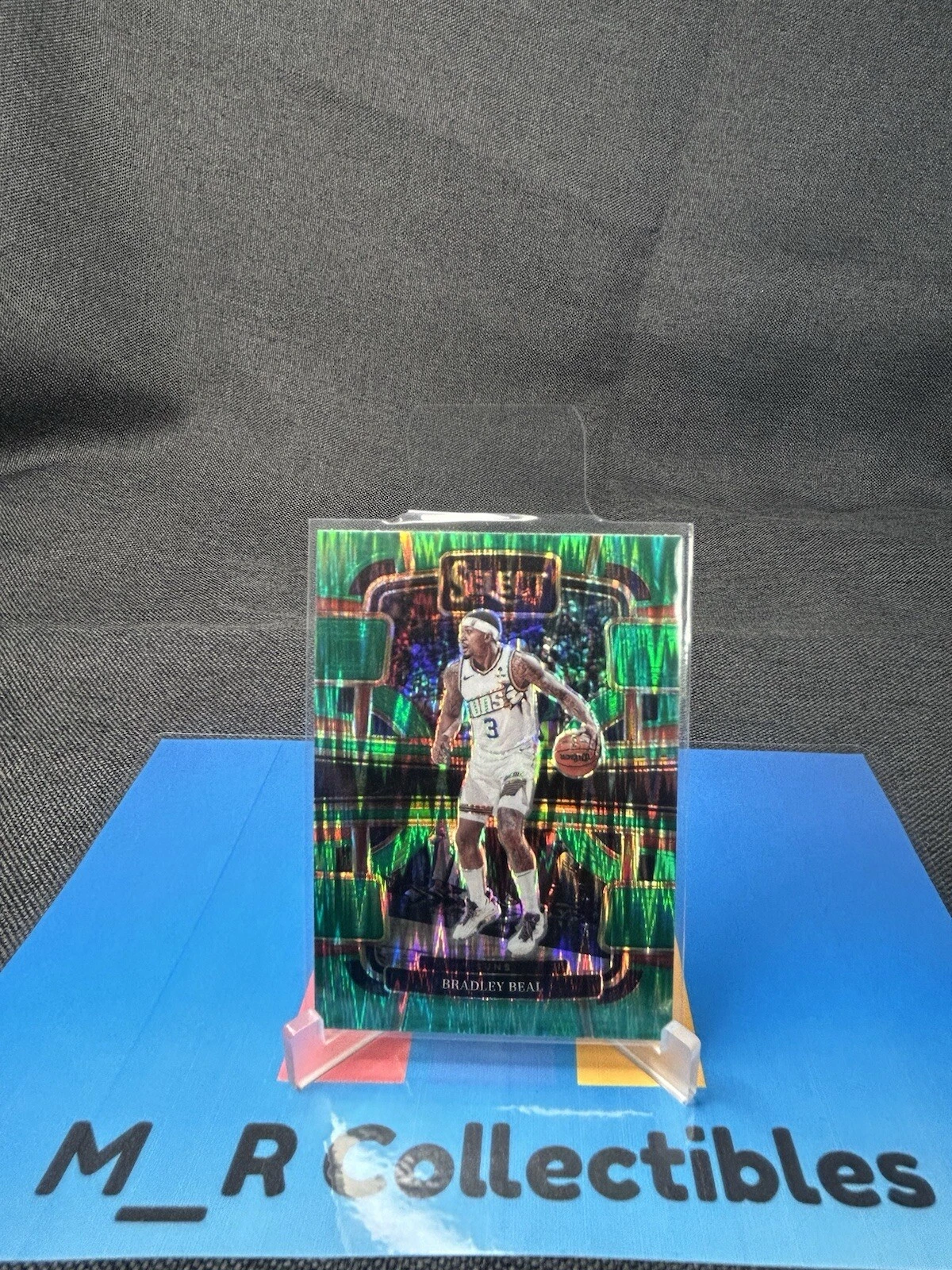 2023-24 Select Green Shock Prizm Bradley Beal #47 Green Shock Prizm