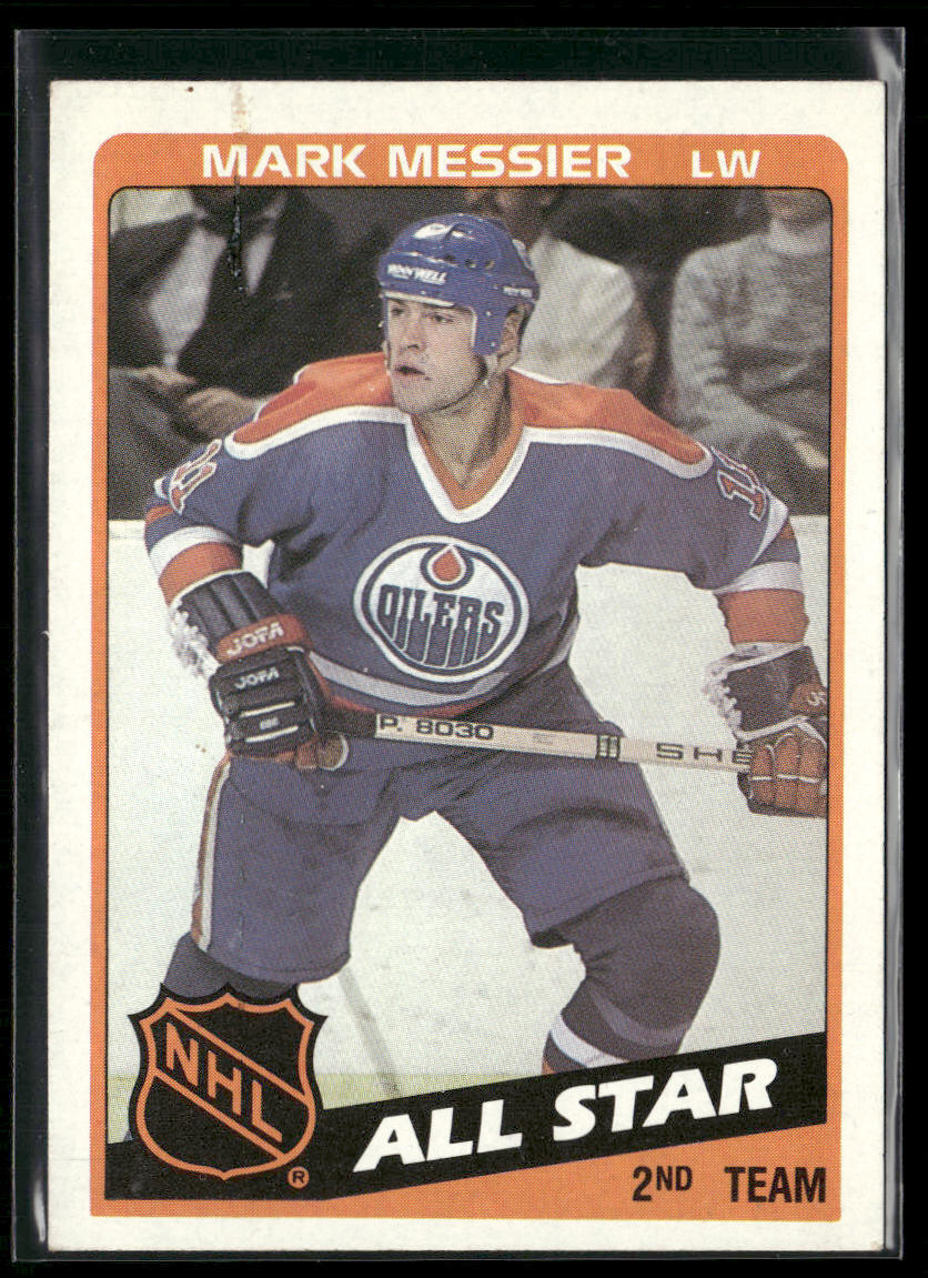Mark Messier 1984-85 Topps #159
