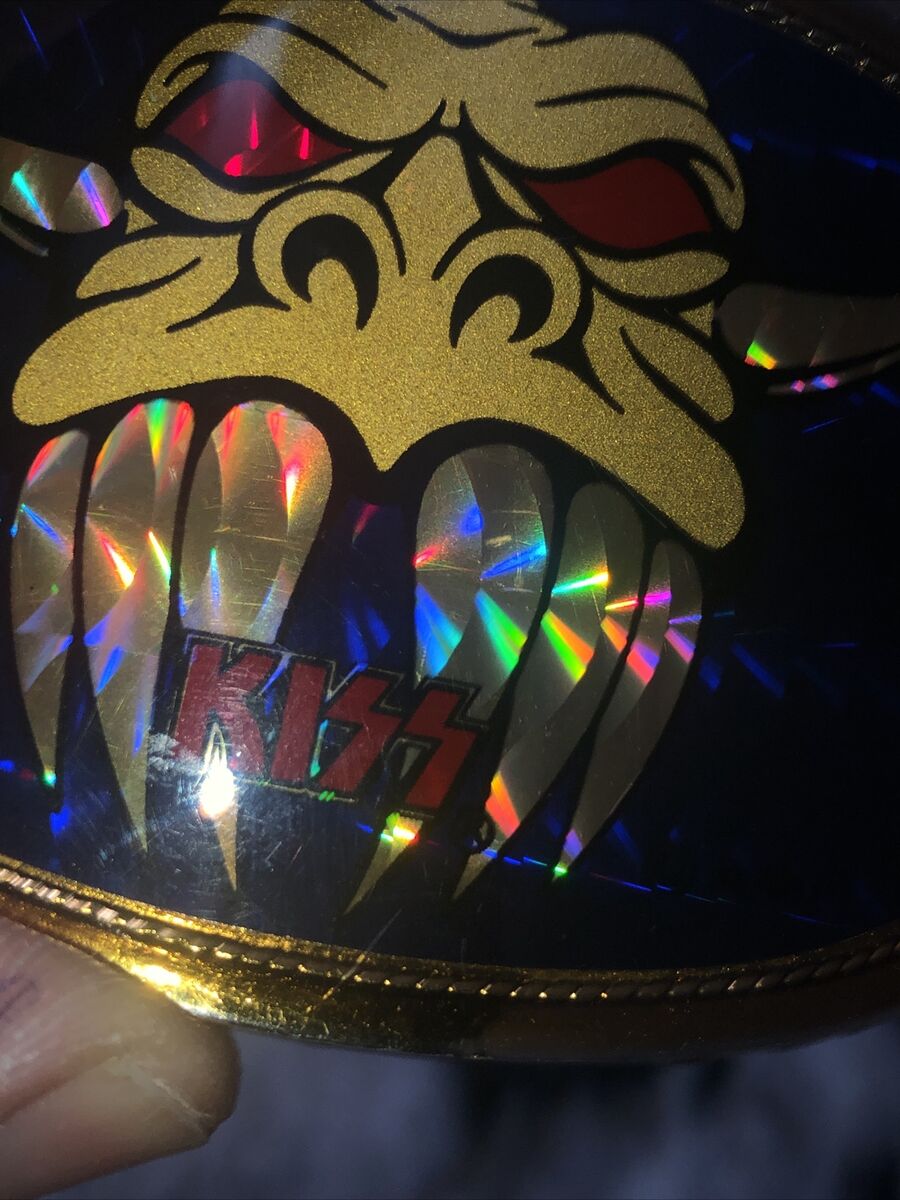 KISS 1978 DEMON BOOT GOLD PACIFICA BELT BUCKLE AUCOIN ACE KISS 1978 DEMON BOOT GOLD PACIFICA BELT BUCKLE AUCOIN ACE