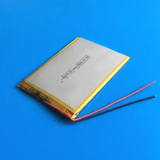 3.7V 3000mAh Li Po Polymer Rechargeable Battery 357095 For Tablet PC Cell Phone