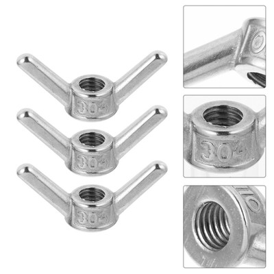 3 Pcs Schrauben Muttern 10mm Muttern Metall Hurrican Schrauben Befestigungen