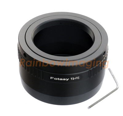 T T2 Telephoto lens to Sony E-Mount A7R III A7S A7S II A7S III Camera Adapter 