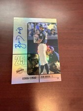 2000 Upper Deck SPx Rookie/Young Star Autograph Ben Davis #'d/1500