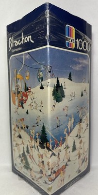 Heye Jigsaw Puzzle Blachon Ski Paradise 1000pcs - New In Damage Open Box