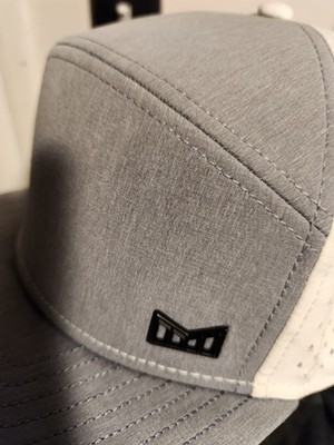 Melin Heather Blue/Grey White Trenches XL  Logos, Snaps & Thumb Tad All Swapped.