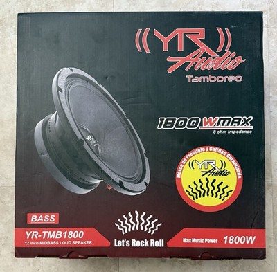 YR Audio Tamboreo  YR- TMB1800w high-performance speaker for car audio