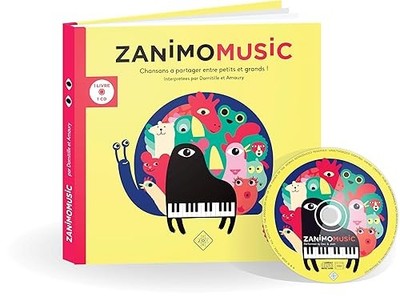 ZANIMOMUSIC : Chansons à partager entre petits et grands - Collectif