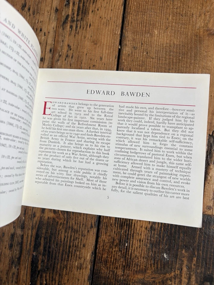 Edward Bawden the Penguin Modern Painters 1946 First Edition Illustrated - Image 2 of 4