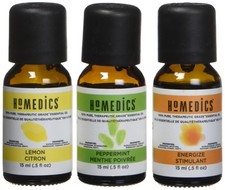 Homedics Essential Oil Set Uplift And Energiz...