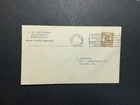 USA 1925 553 FDC 1st day cover ? 1 1/2-cent Harding Serviced by Nichols