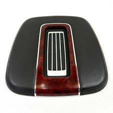 2007-2014 Cadillac Escalade Platinum Center Console Lid Top Black Leather Wood 2007-2014 Cadillac Escalade Platinum Center Console Lid Top Black Leather Wood