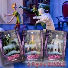 Scooby-Doo! Wave 1 Shaggy - Creeper - Mummy BUNDLE 3 Pack Action Figures