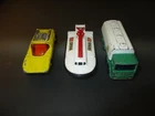 3 Vintage Matchbox Mod Rod 1, SRN6 Hovercraft, Leyland Petroleum Tanker - As-Is