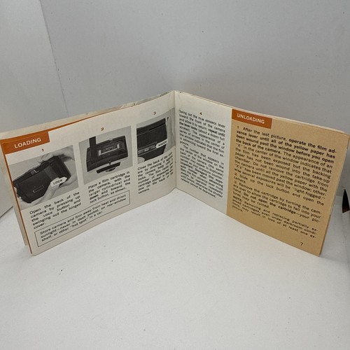 Kodak Instamatic X-35 Film Camera Instruction Book Only, Good Condition - Picture 2 of 3