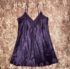 Delicates Satin Nightgown L
