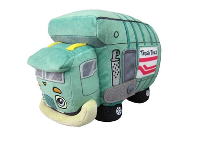 #ad Trash Truck Plush: 11 $45.44