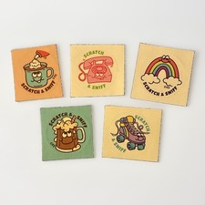 Scratch 'n Sniff Stickers Lot of 5