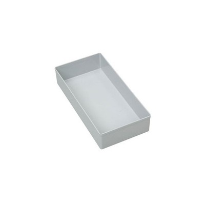 10 Einsatzboxen Allit EuroPlus Insert 63/5 Industrienorm, 456309 grau Gr. 5